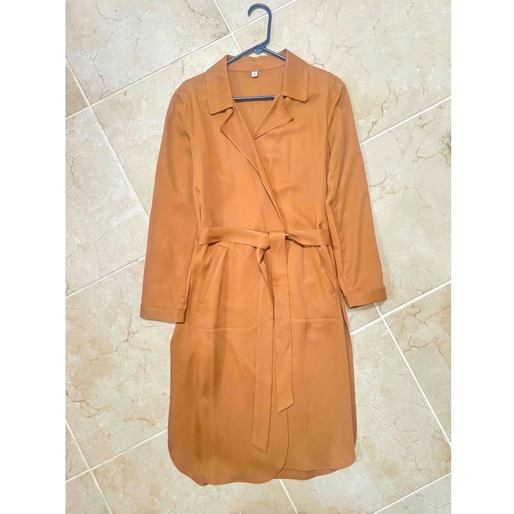 NWOT Cameral Silky Trench Coat